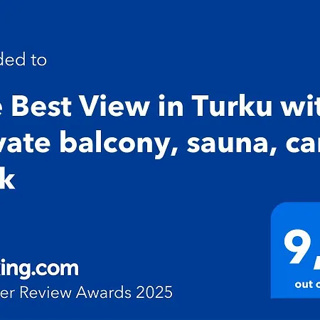 The View In With Private Balcony, Sauna, Car Park