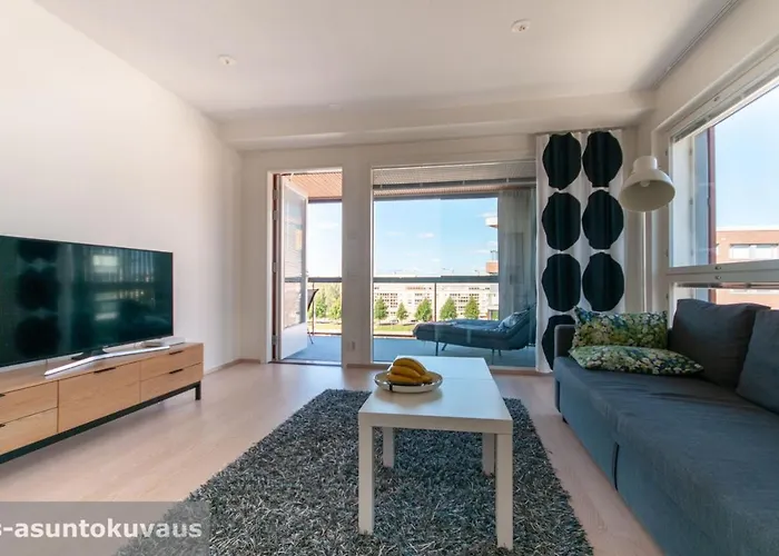 The View In With Private Balcony, Sauna, Car Park * Turku